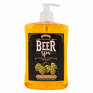 Folyékony szappan "SÖR SPA" (500 ml), sörélesztővel és komlókivonattal