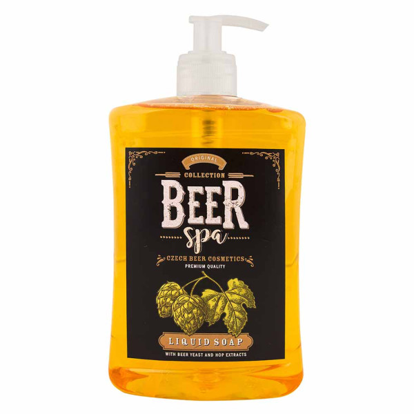Folyékony szappan "SÖR SPA" (500 ml), sörélesztővel és komlókivonattal