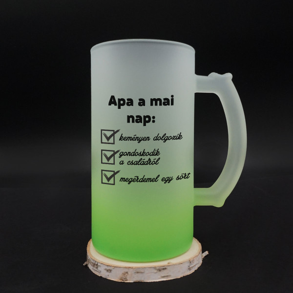 Söröskorsó "Apa a mai nap:" Söröskorsó "Apa a mai nap:"