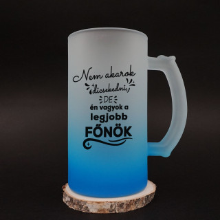 Söröskorsó "Én vagyok a legjobb főnök"