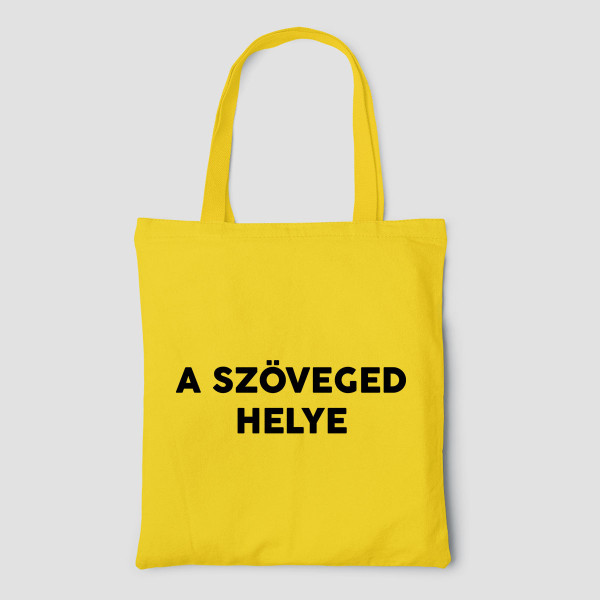 Színes textil táska saját szöveggel Színes textil táska saját szöveggel