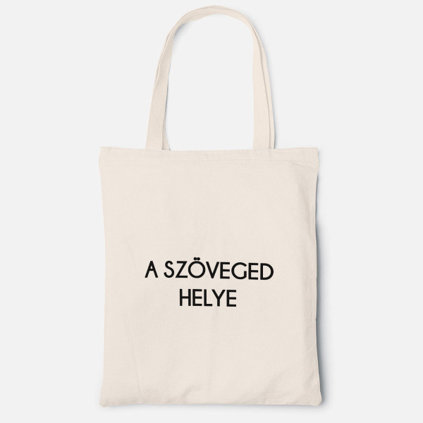 Textil táska saját szöveggel