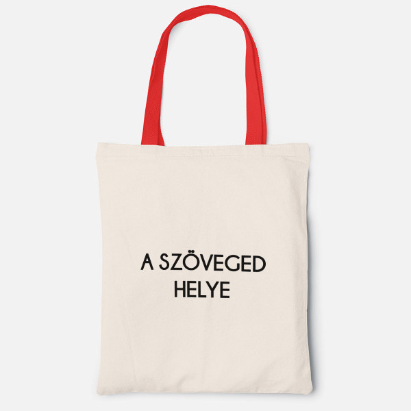Textil táska saját szöveggel