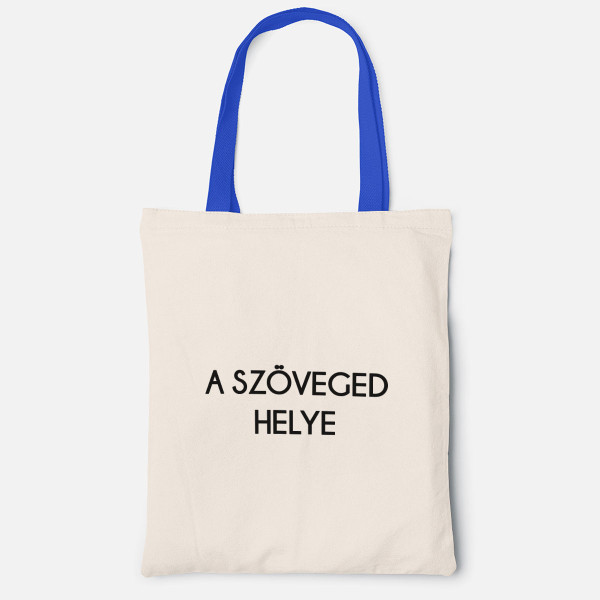 Textil táska saját szöveggel
