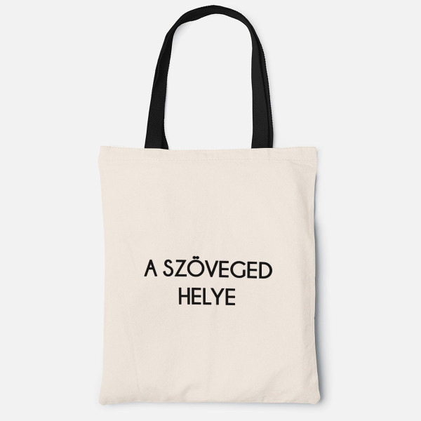 Textil táska saját szöveggel