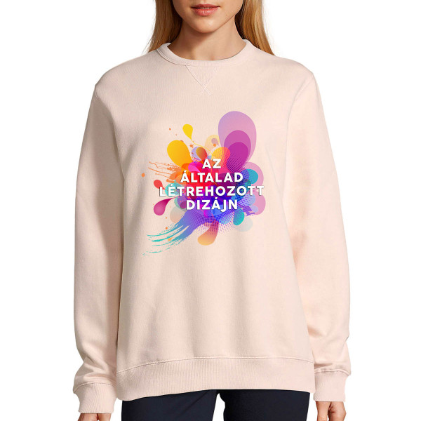 UNISEX pasztell "Sully" pulóver egyedi tervezéssel UNISEX pasztell "Sully" pulóver egyedi tervezéssel