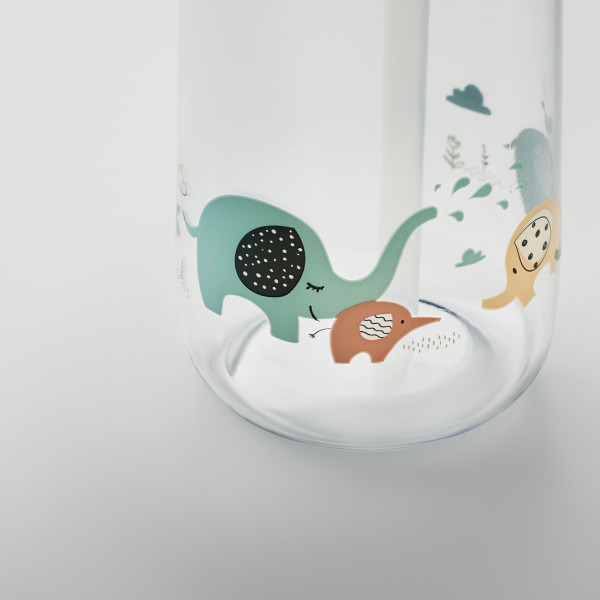 Gyerekek számára készült "Kis elefántok" vízpalack a választott névvel (450ml) Gyerekek számára készült "Kis elefántok" vízpalack a választott névvel (450ml)