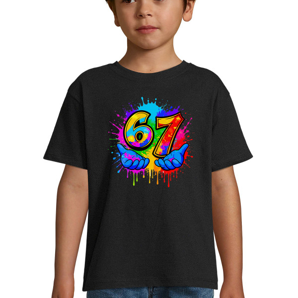 Gyerek póló "Six seven"