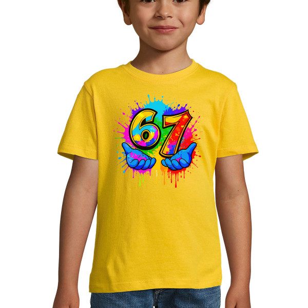 Gyerek póló "Six seven"
