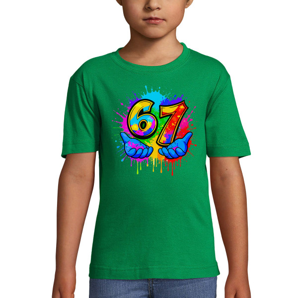 Gyerek póló "Six seven"