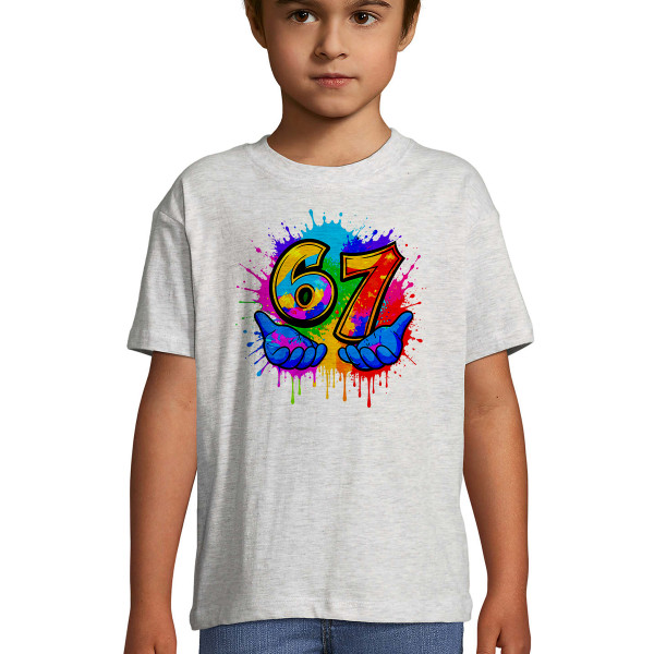 Gyerek póló "Six seven"