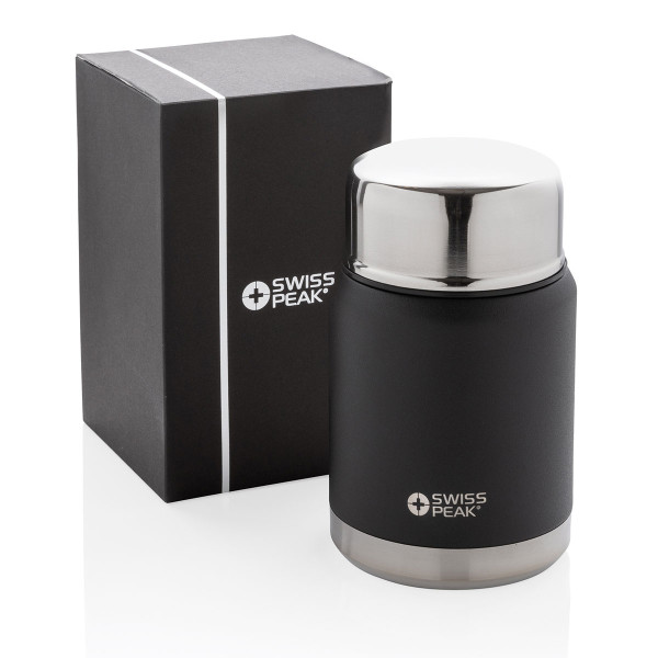 Vákuumcsomagolású ételhordó kanállal: "Dolgozz keményen. Ebédelj."