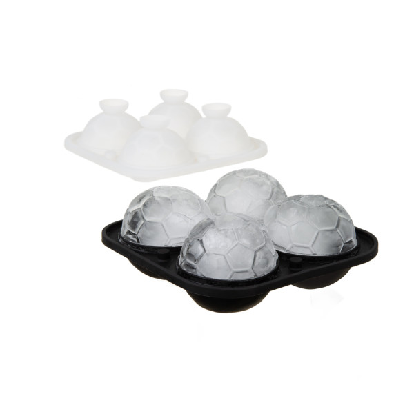 Whiskey és futballrajongóknak szóló szett: poharak és jégformák