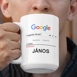 XL bögre "Legjobb főnök" a kiválasztott névvel (450ml) XL bögre "Legjobb főnök" a kiválasztott névvel (450ml)