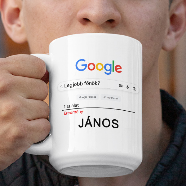 XL bögre "Legjobb főnök" a kiválasztott névvel (450ml) XL bögre "Legjobb főnök" a kiválasztott névvel (450ml)