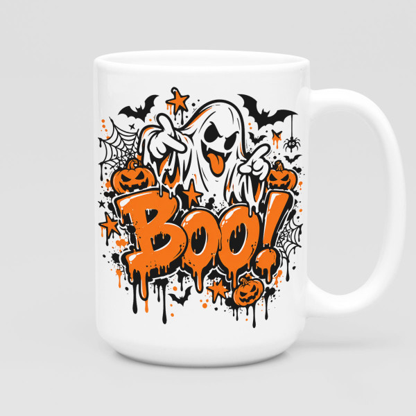 XL bögre "Boo!" (450ml)