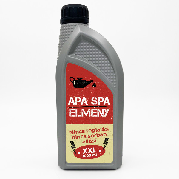 XXL tusfürdő "Apa spa élménye" (1000ml)