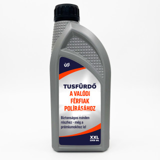 XXL tusfürdő "Az igazi férfiak polírozására" (1000ml)