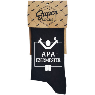 Zokni "Apa - ezermester"