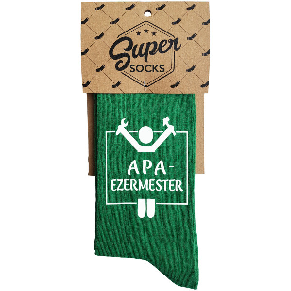 Zokni "Apa - ezermester"
