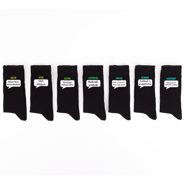 Zokniszett "A főnök hete" Zokniszett "A főnök hete"