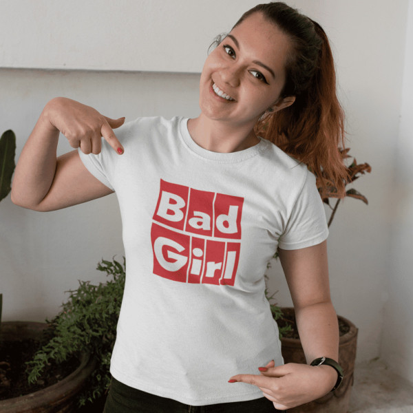 Női póló "Bad Girl"