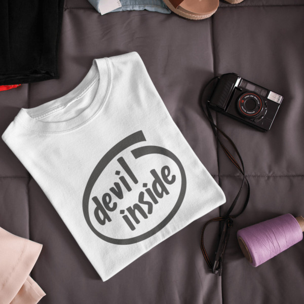 Női póló "Devil Inside"