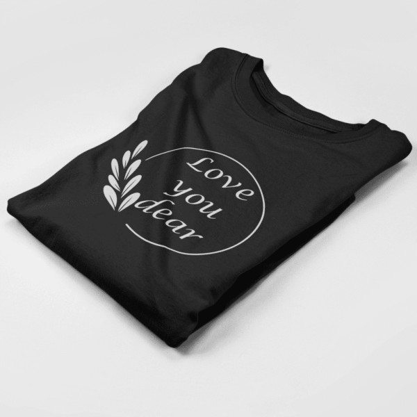 Női póló "Love you dear"